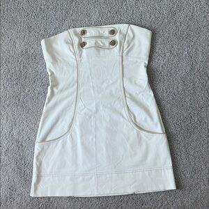 bebe White Mini Dress